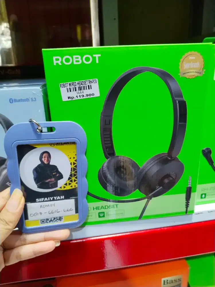 ROBOT WIRED HEADSET RH-P30 | ATLANTIS DAHSYAT