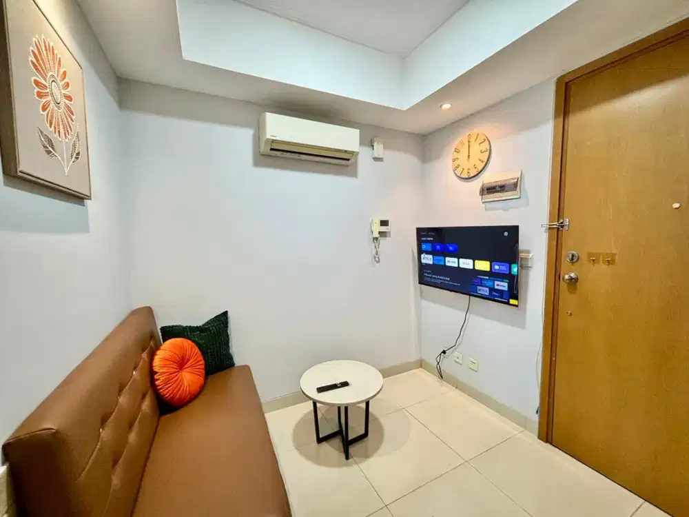 Disewakan Per6bulan Dan Tahunan Apartemen The Mansion Bougenville Type 1 Bedroom Fully Furnish