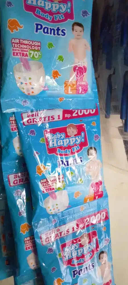 Baby Happy Body fitpants Ukuran L