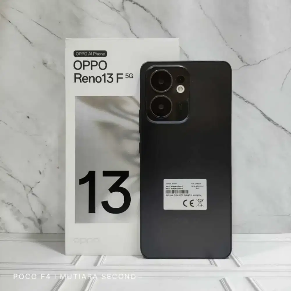 Oppo Reno 13f 5g 
Ram 12/256 garansi On