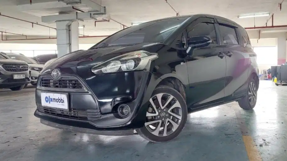 TDP 7,JT Toyota Sienta 1.5 V Bensin-MT Hitam 2016