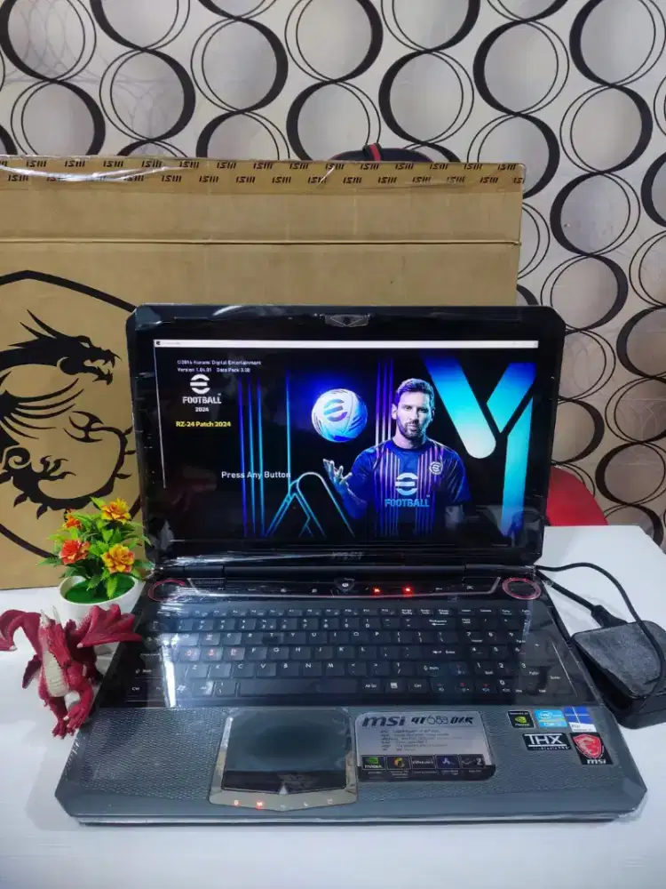 MSI EXTREME PLUS GT683DXR E16F2JMS [RAM 8GB/ SSD 512GB/ VGA  GTX]