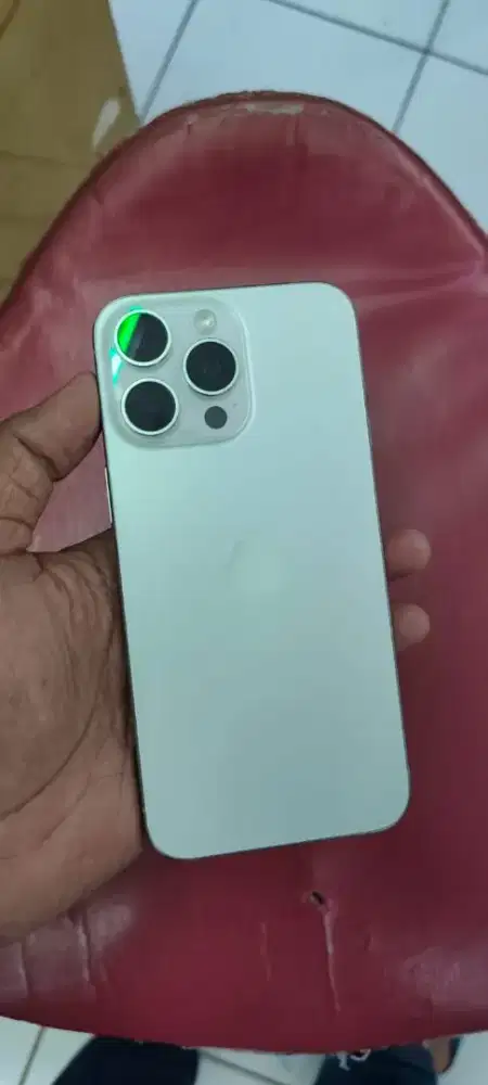 Iphone 15 Pro max 256gb bh90% White titanium mulus perfect resmi ibox