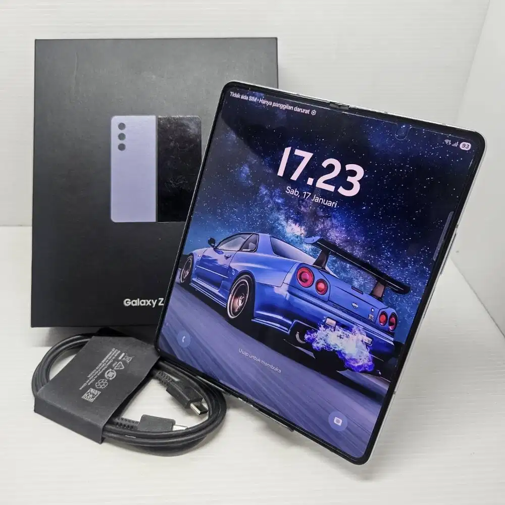 MULUS GRESS 99% NO MINUS SAMSUNG GALAXY Z FOLD 5 5G  12/512 BLUE EX SE