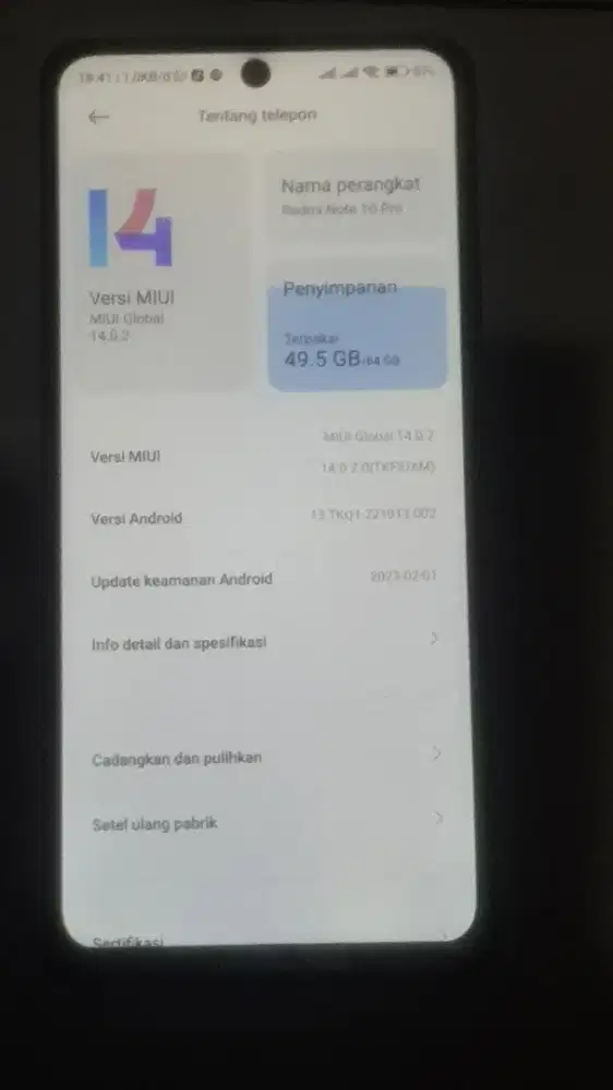 Redmi Note 10 pro 6+3 / 64