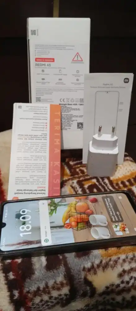 Redmi A5 4+4 / 128 Gb Hitam FS  - ORIGINAL