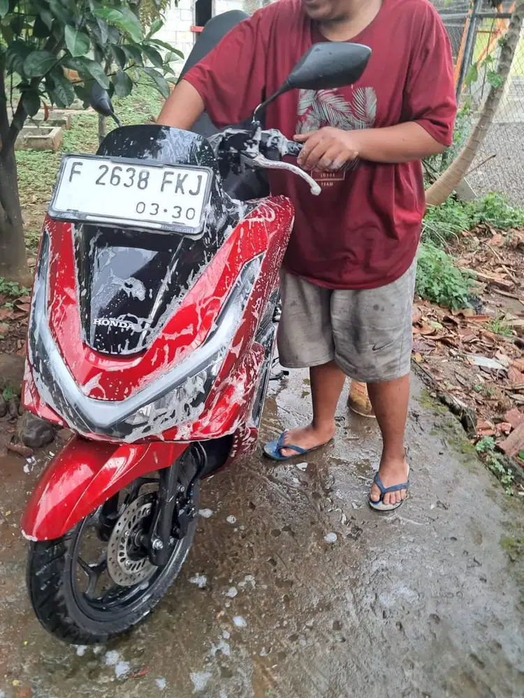 Pck 150 CC warna merah saga..  4500 ..