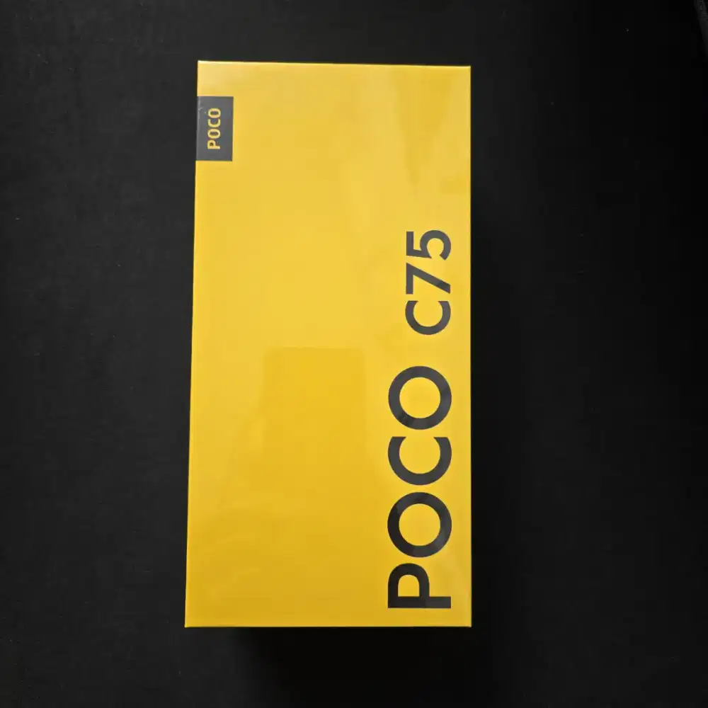 Poco C75 Baru 8/256 Termurah