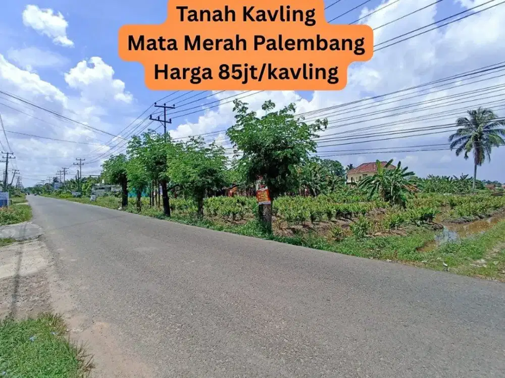 Tanah di Mata Merah Kavling Perumahan Pinggir Jl. Taqwa