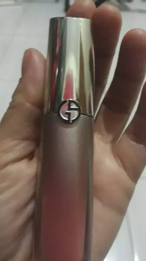 Lip glos giorgano armani sama dpt bonus eyebrow mascara merk ShuUemura