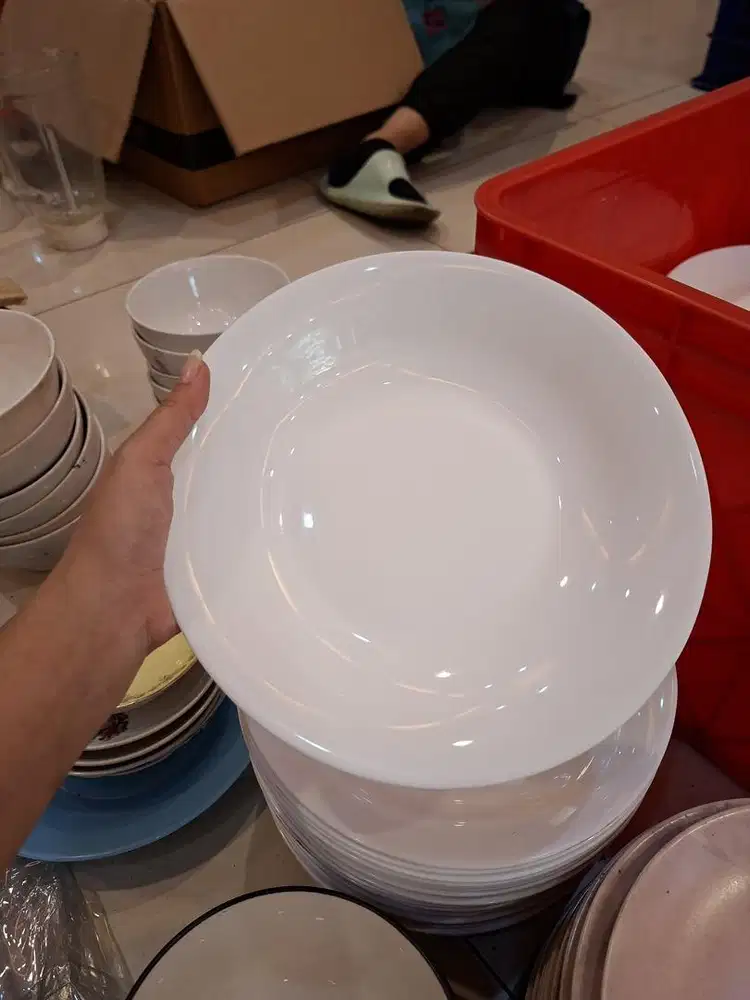 Piring Kaca Ikea, Diameter 23cm