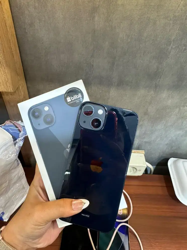 iPhone 13 128 ibox bh 84% midnight lengkap