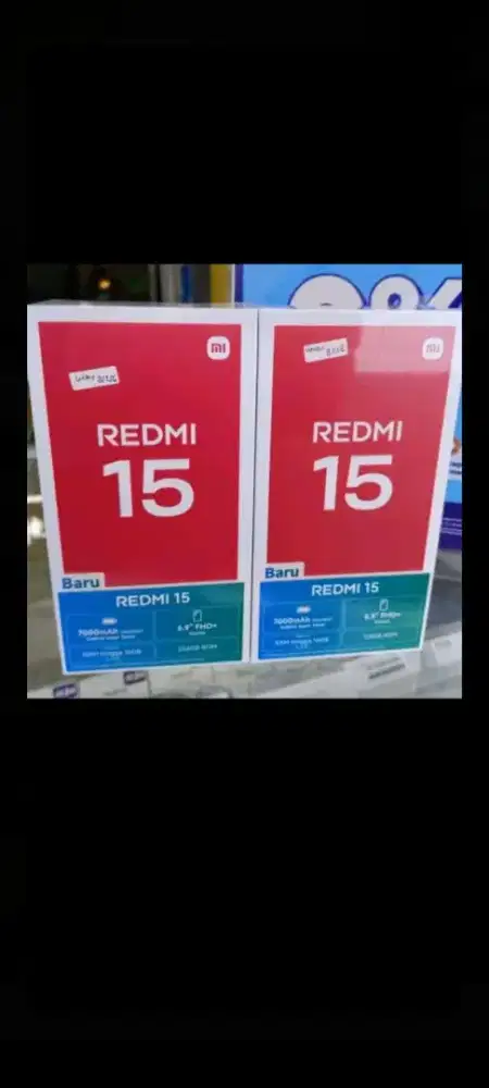 Xuaomi redmi 15 256gb ram 8gb