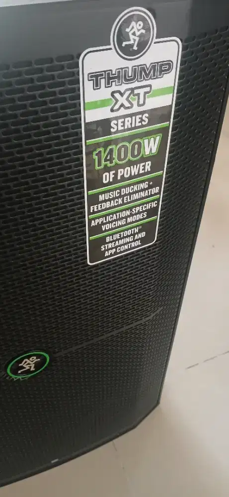 Murah !! 1 box Mackie thump 215XT 1400 watt speaker active no huper