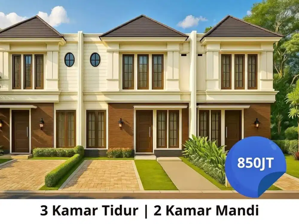 Rumah 2 LT Samping JM Sukarami Palembang