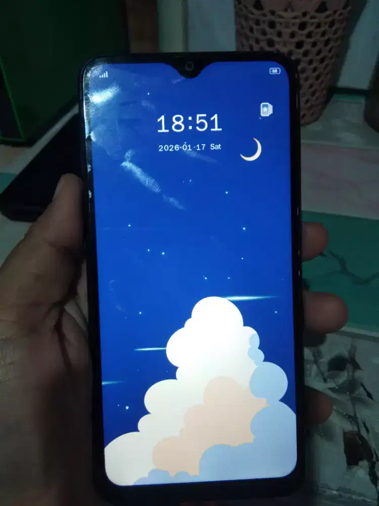 Oppo a12 kondisi normal