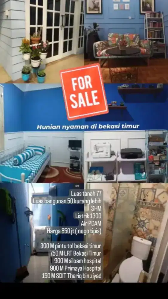 Di jual rumah pondok hijau permai