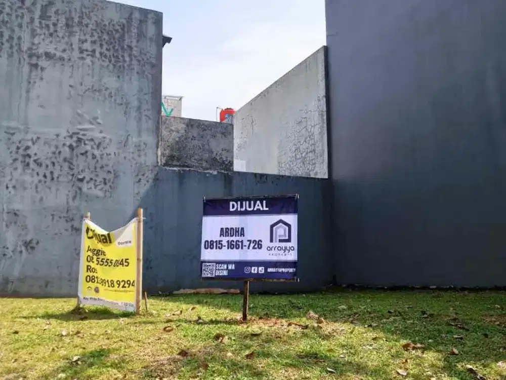 KAVLING HOEK DI CLUSTER KIREINA