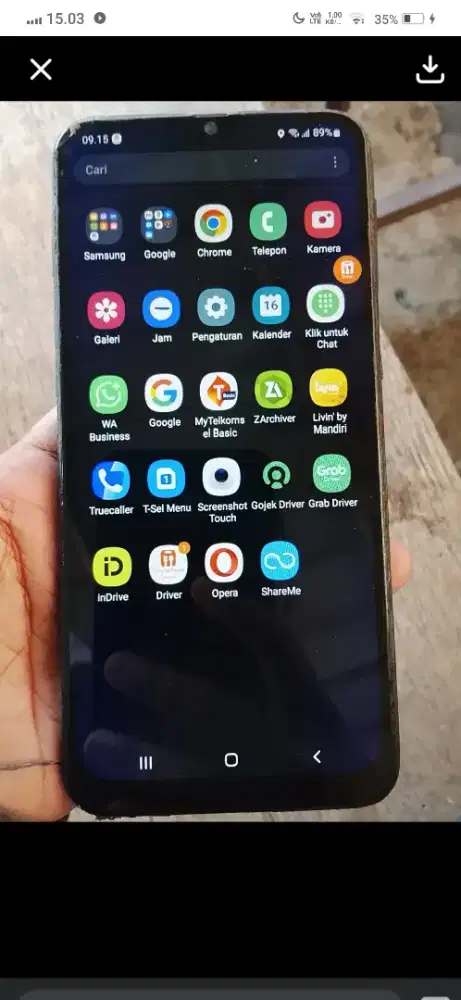 Samsung M21 ram 4/64 siap pakai normal lancar