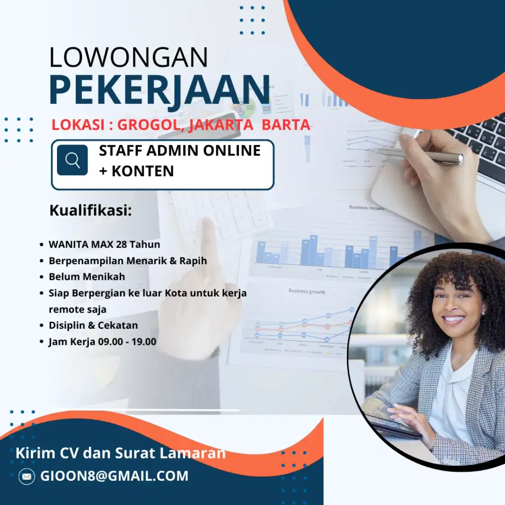 Lowongan Admin Online Sekaligus Asisten