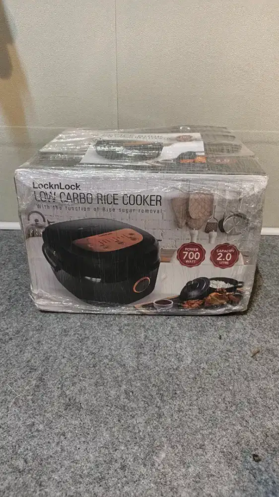 Rice cooker Lock n Lock Low carbo segel