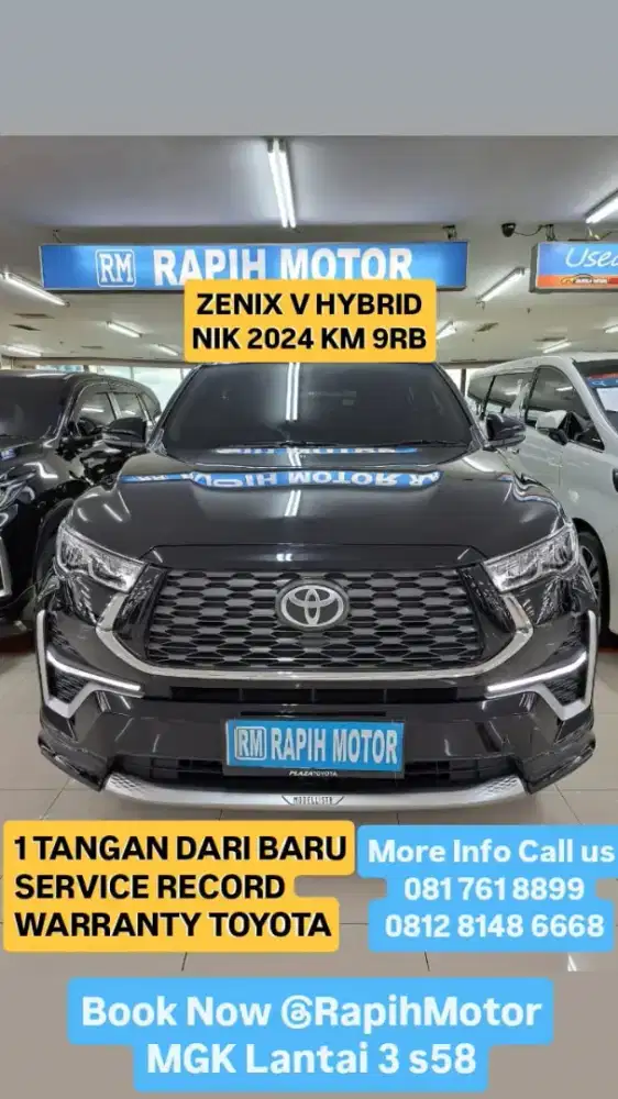 Innova Zenix V Hybrid 2024 km 9rb like New