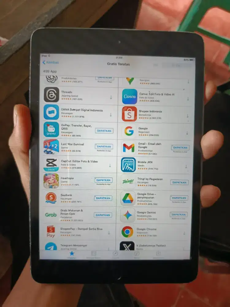 Ipad apple     12,7 GB