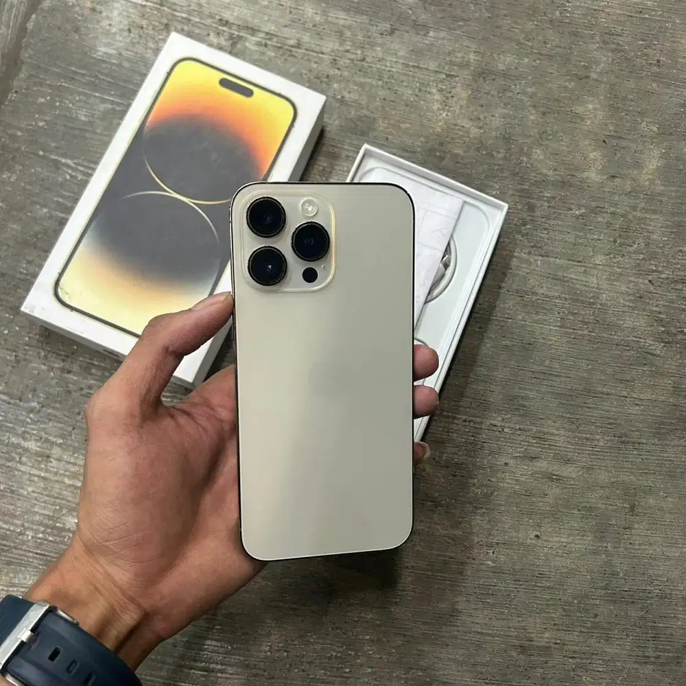 IPHONE 14 PROMAX 256GB GOLD EX INTER ALL OPERATOR