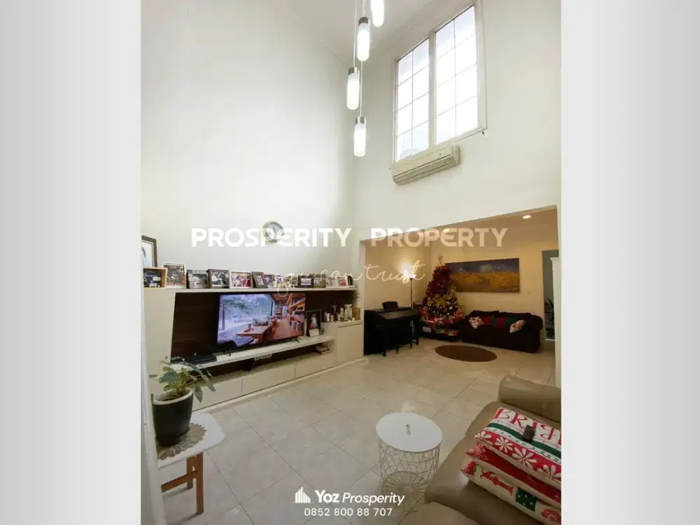 Rumah Sudah Renovasi di Cluster Sutera Narada Kawasan Asri dan Strategis di Alam Sutera Tangerang Semi Furnished 2 Lantai