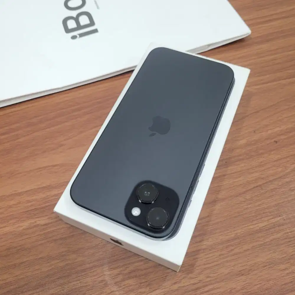 iPhone 15 plus 128 GB iBox bh 100 baru 4 bukan beli
