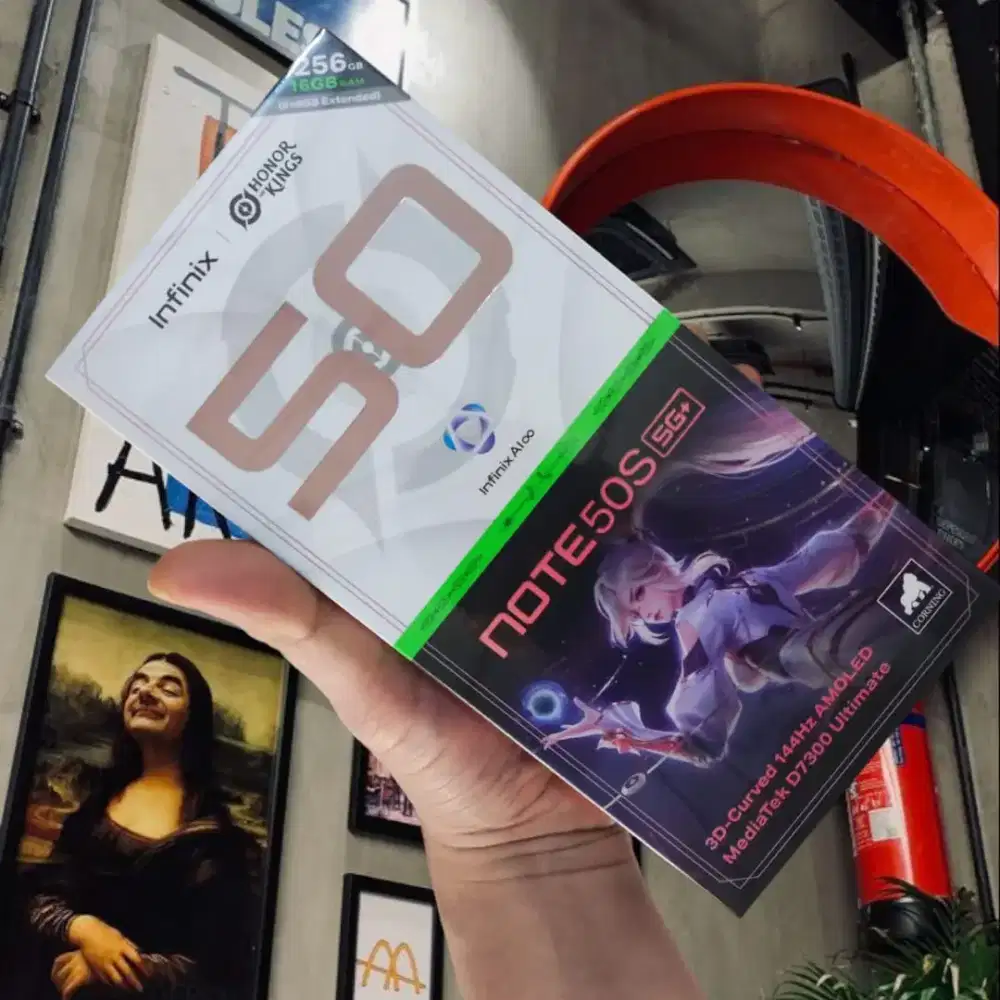 Infinix Note 50s 5G 8GB/256GB Baru Segel Box Garansi Resmi