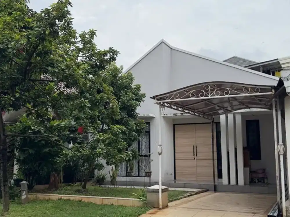 Dijual Rumah Siap Huni di Alam Sutera. Kondisi Rumah Rapi & Terawat