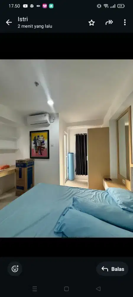 Disewakan satu unit apartemen mahata tanjung barat
