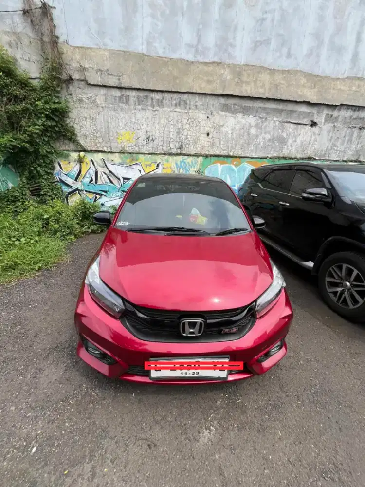 Brio RS 1.2 AT, 2019 merah red cherry