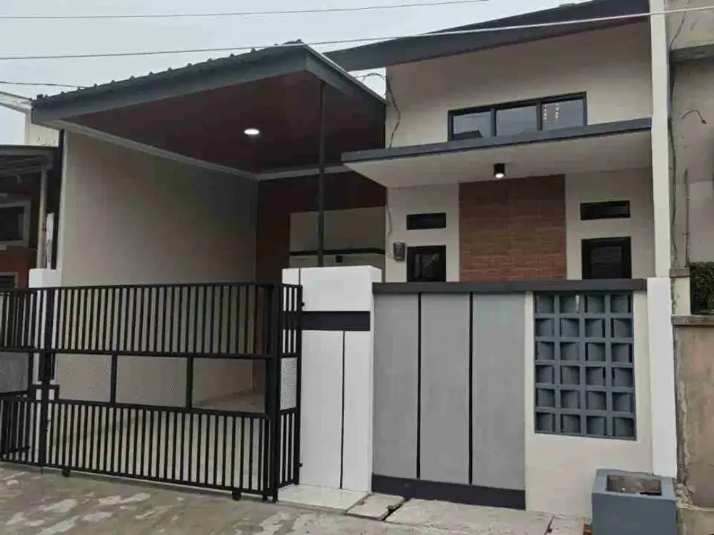 rumah baru renovasi di harapan indah 1 bekasi