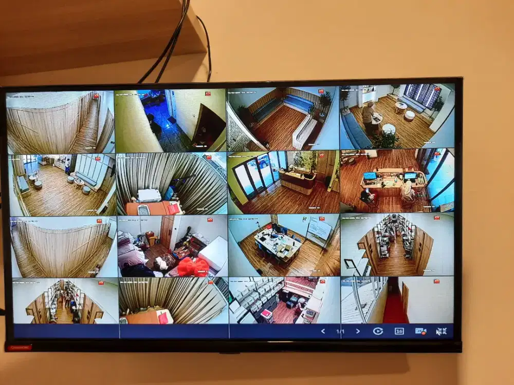 Perbaikan cctv dan pemasangan baru