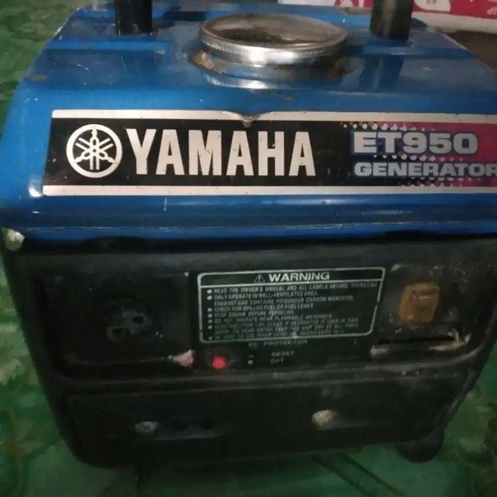 Mensin Generator/jenset Yamaha et950 2tak original