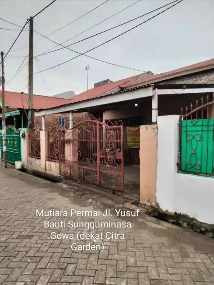 Di Jual Cepat Rumah di BTN Mutiata Permai, Gowa