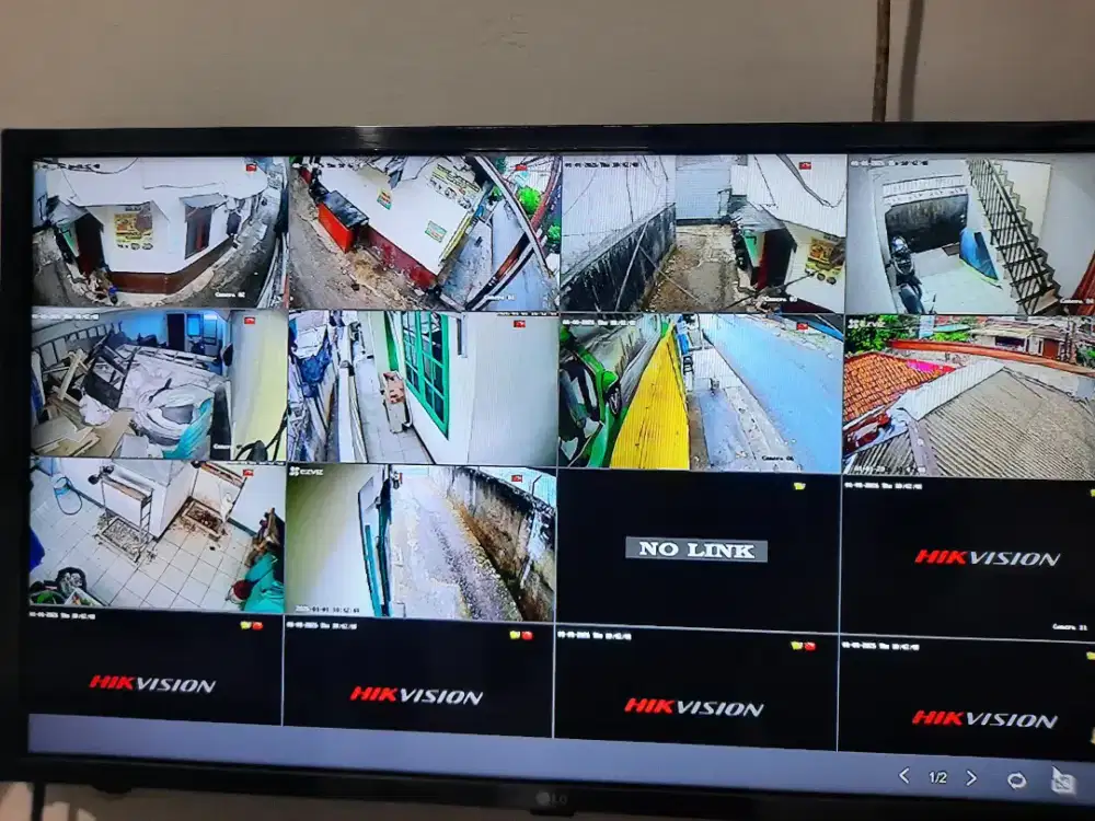 Perbaikan cctv dan pemasangan baru