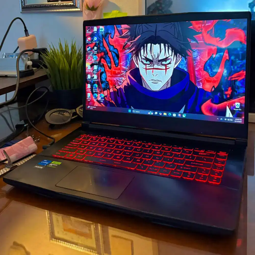 MSI Gaming RTX 3050 144hz 16gb ram SSD I5 GF63 thin tt Laptop I7 Asus