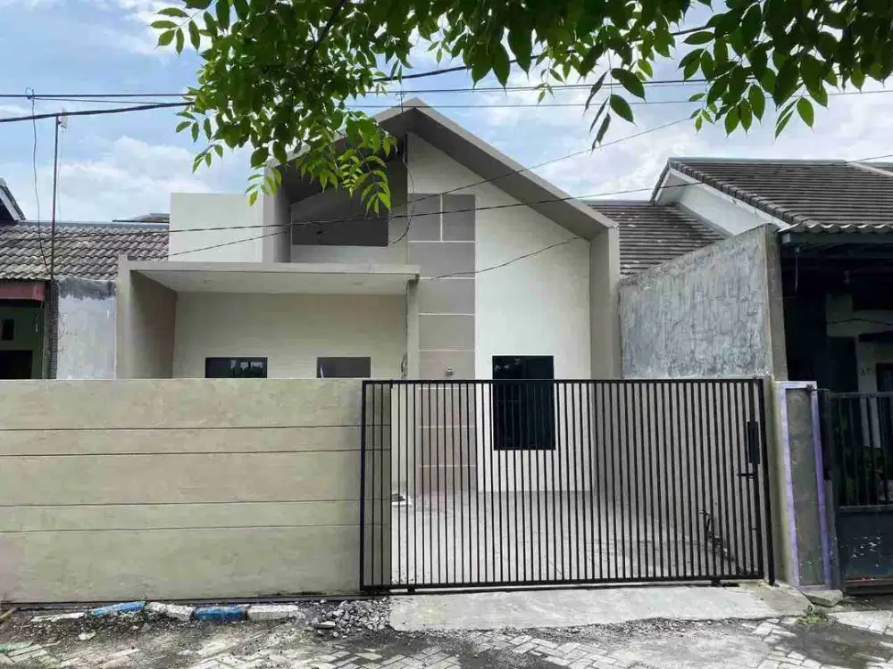 TAMAN GUNUNGANYAR Lebar 7‼️Jual Murah Rumah Siap Huni 1 Lantai dekat UPN Rungkut