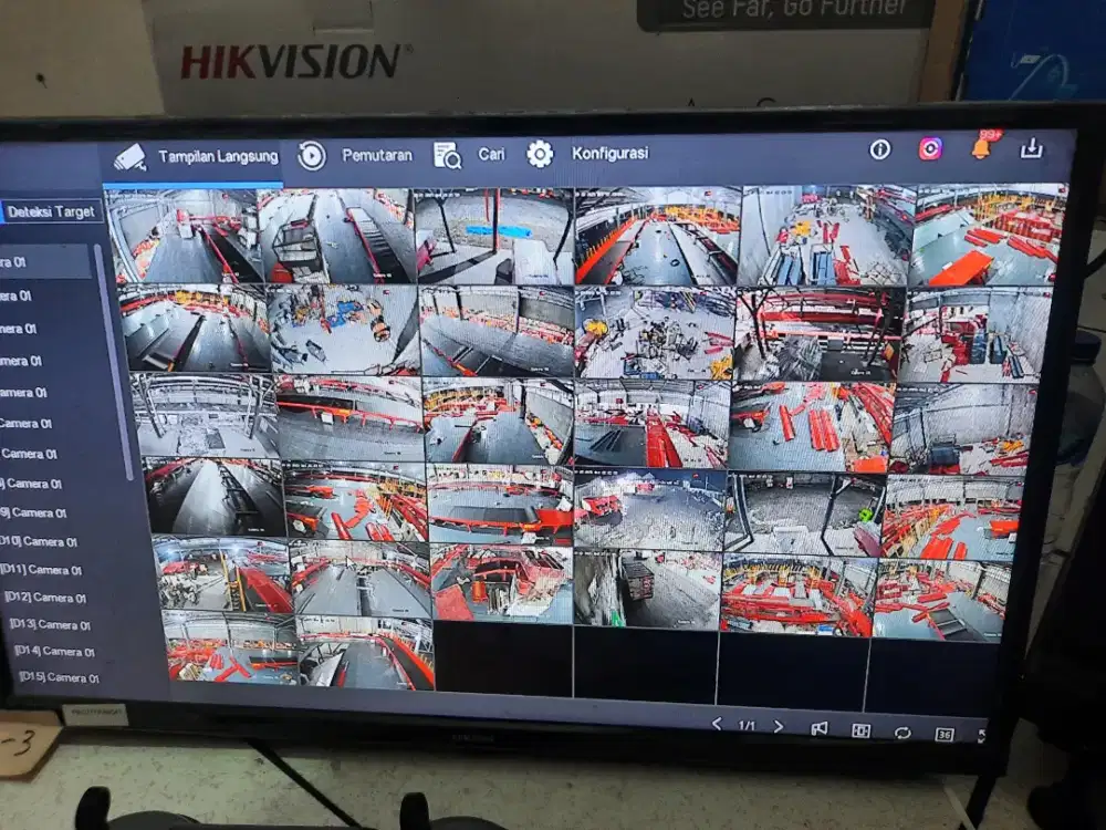 Perbaikan CCTV dan pemasangan baru