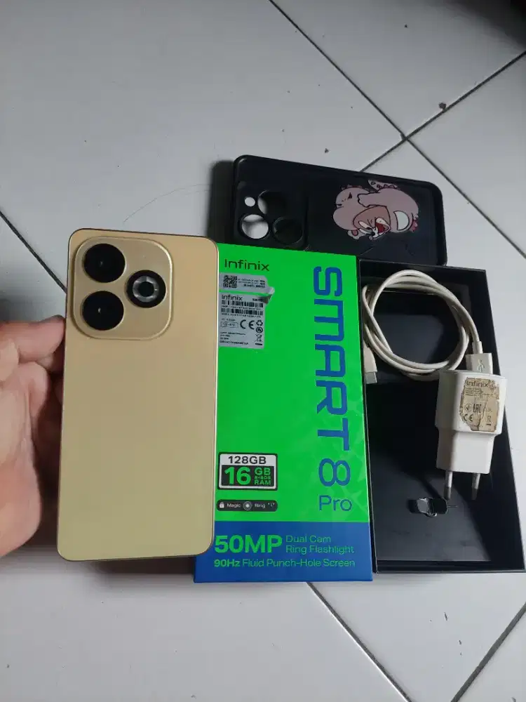 Smart 8 Pro 8/128 Fulset 1jt NETT