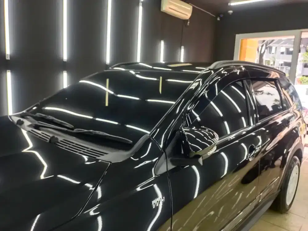 Kaca film mobil dan gedung