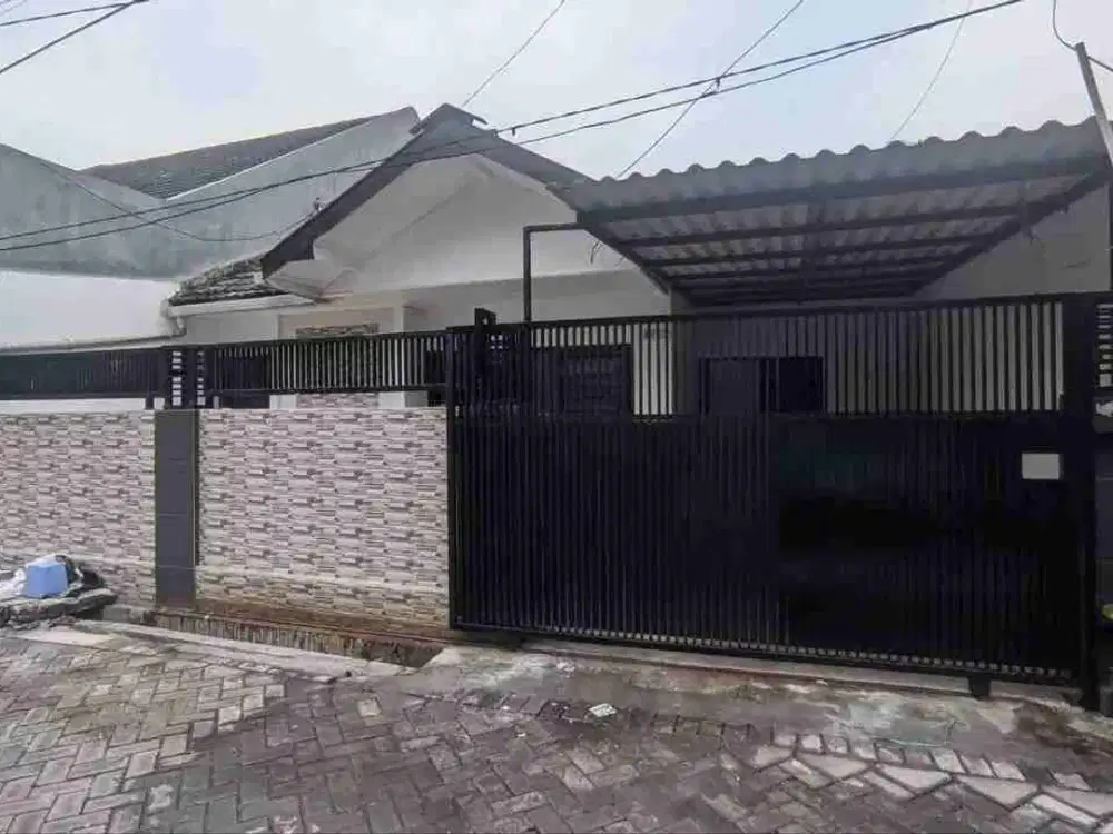 GRIYA KEBRAON LEBAR 9‼️Jual Rumah 1 Lantai Baru Renovasi Row Jalan 2 Mobil Loss