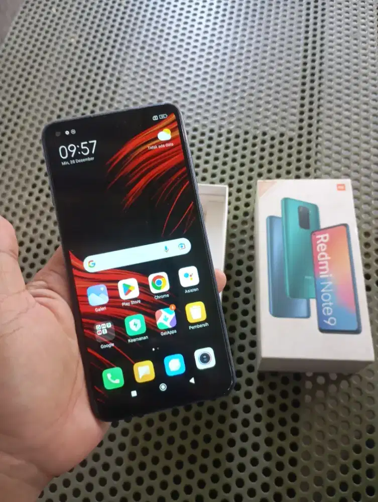 Redmi note 9 ram 6+2/128 sexond