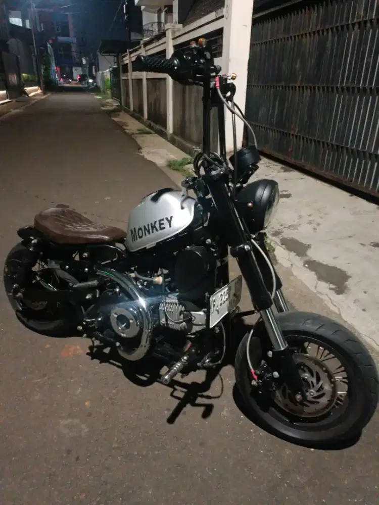 Custom bobber Monkey