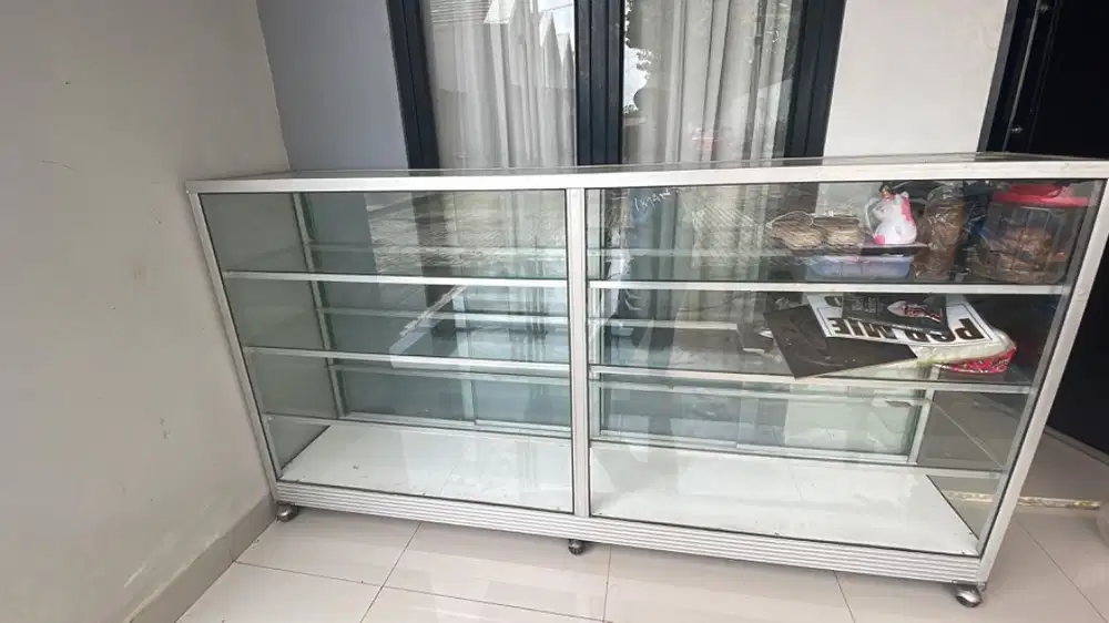 Etalase warung kelontong etalase usaha dagang etalase serbaguna