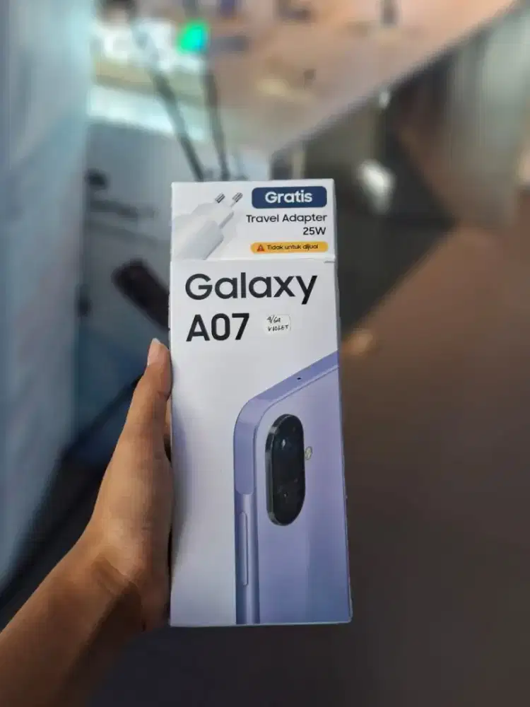 PROMO SAMSUNG A07 RAM 4+4/64GB CUMA 1 JUTAAN !!!