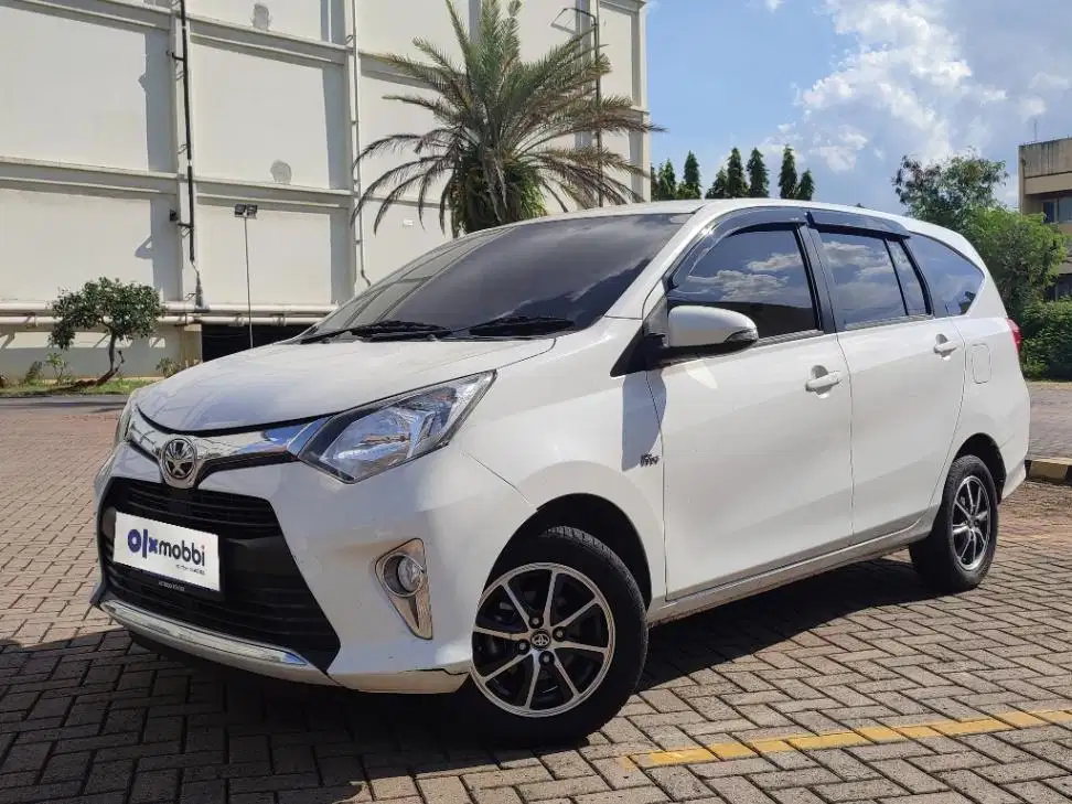 TDP 6,JT Toyota Calya 1.2 G Bensin-AT Putih 2018